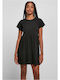 Urban Classics Mini All Day Φόρεμα Βαμβακερό Μαύρο
