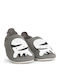Bobux Baby Slippers Gray Zebra