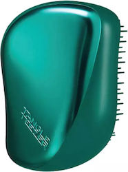 Tangle Teezer Compact Styler Emerald Green Brush Hair for Detangling