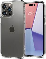 Spigen Liquid Crystal Umschlag Rückseite Silikon Transparent (iPhone 14 Pro) ACS04953