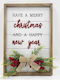 Iliadis Christmas Wooden Figure Sign Height 36cm