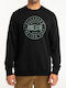 Crew Neck Φούτερ Μαύρο