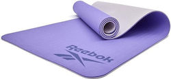 Reebok Yoga Trainingsmatte Lila (176x61x0,6cm)