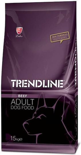 Trendline Adult Dog Food Beef Complete Food Adult Dogs All Breeds Beef 15 Kg