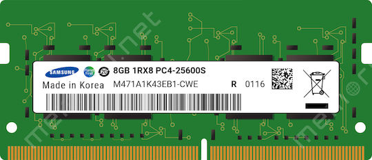 DDR4 mit 1x8-GB-Modul und 3200 Geschwindigkeit für Laptop