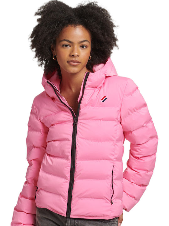 Superdry Heat Sealed Scurtă Jachetă de femei Pu...