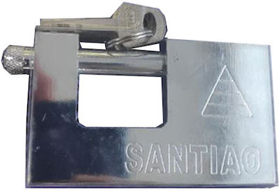 Steel Padlock Monoblock with Key 100mm 1pcs