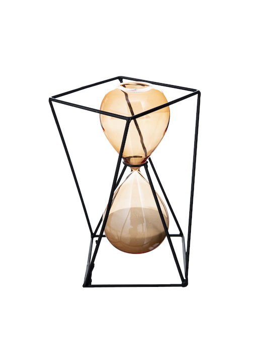 Atmosphera Glass Office Decorative Hourglass 22x16.5cm