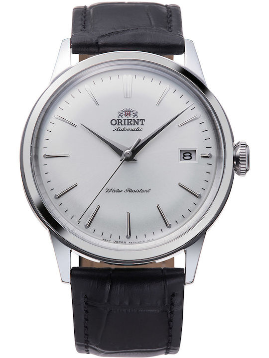 Orient Bambino Ανδρικό Ρολόι 38mm Αυτόματο με Μ...