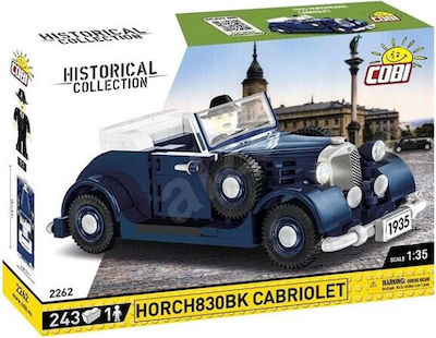 Cobi Building Block Horch830bk Cabriolet for 7+ years 243pcs