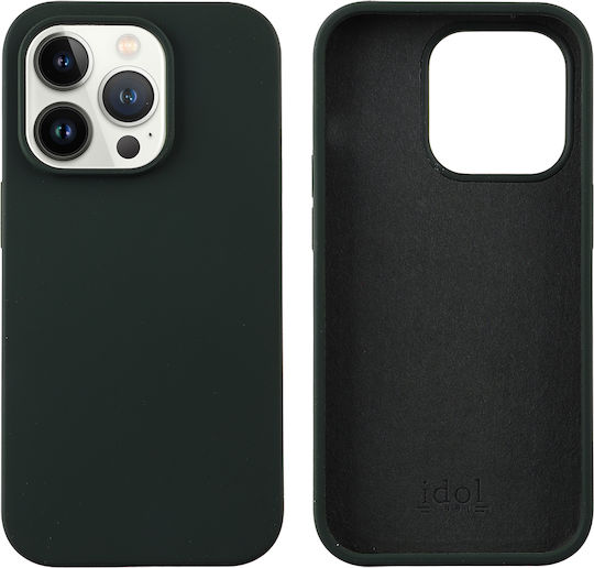 Idol 1991 Velvet Elite Back Cover Σιλικόνης Πράσινο (iPhone 14 Pro)