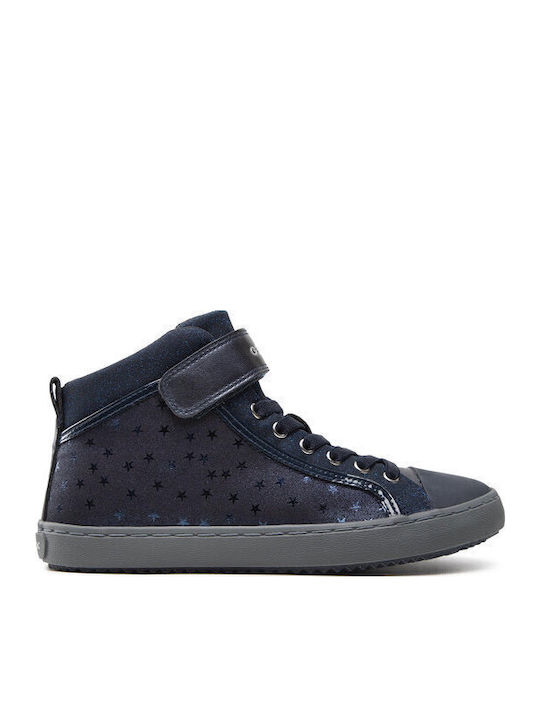 Geox J Kalispera Παιδικά Sneakers High Ανατομικ...