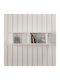 Raft Perete Vera Alb 100x22x28cm