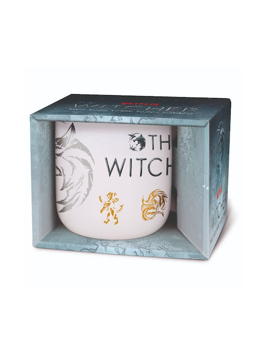 Stor The Witcher Ceramic Cup White MGTWI