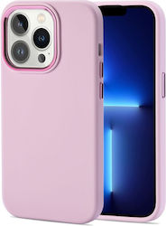 Tech-Protect Liquid Synthetic Back Cover Pink (iPhone 14 Pro Max)