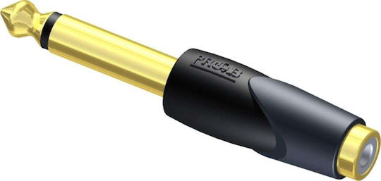 Procab Μετατροπέας 6.3mm male σε RCA female 1τμχ 1KPCL162