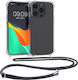KWmobile Back Cover Σιλικόνης με Λουράκι Διάφαν...