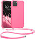 KWmobile Matte Back Cover Silicon cu Curea Neon...