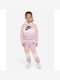 Nike Kids Sweatpants Set Pink 2pcs Printed Club