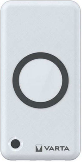 Varta Wireless Power Bank 15000mAh 20W с USB-C порт Power Delivery Бял