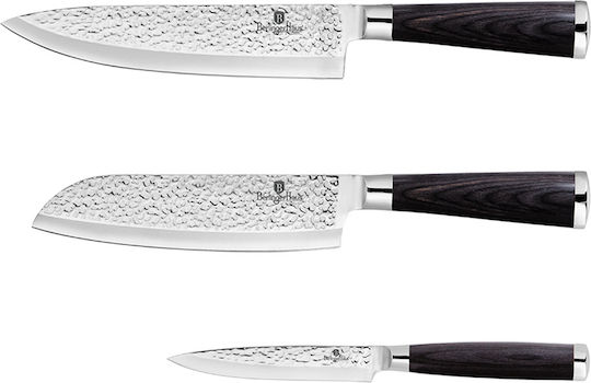 Berlinger Haus Primal Gloss Collection Knife Set from Stainless Steel 3pcs