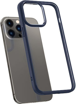 Spigen Ultra Hybrid Plastic / Silicone Back Cover Navy Blue (iPhone 14 Pro)