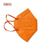 Izosoft Disposable Protective Mask FFP2 BFE >98% Orange 25pcs