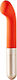Love Not War Liebe Δονητής G-Spot 17.2cm Orange