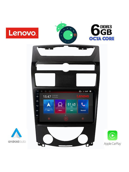 Lenovo Car-Audiosystem für Ssangyong Rexton 2006-2015 (Bluetooth/USB/AUX/WiFi/GPS) mit Touchscreen 10"