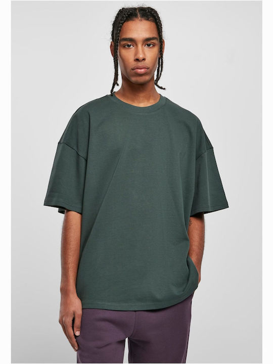 Urban Classics T-shirt Bărbătesc cu Mânecă Scurtă Bottle Green
