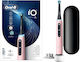 Oral-B iO Series 5s Periuță de dinți electrică cu Temporizator, Senzor de Presiune și Husă de Călătorie Roz