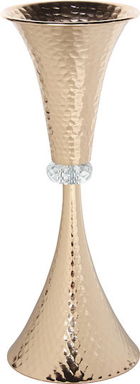 Keskor Vase Metallisch Gold Abmessung F17xY46cm Keskor Vase Metallisch Gold Abmessung F17xY46cm