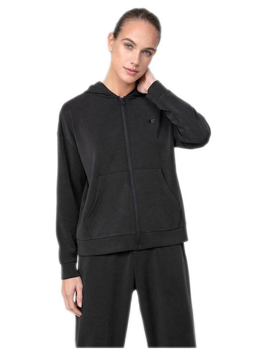 Women's Sweatshirt Jacket Black
