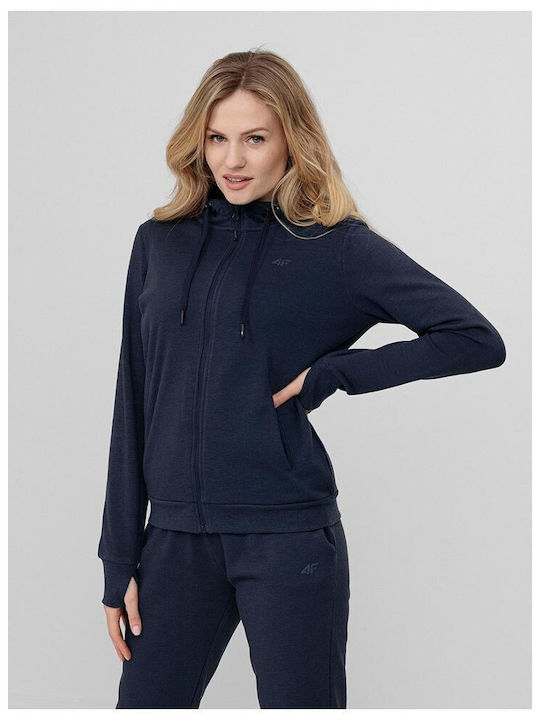 4F Women's Sweatshirt Navy Blue