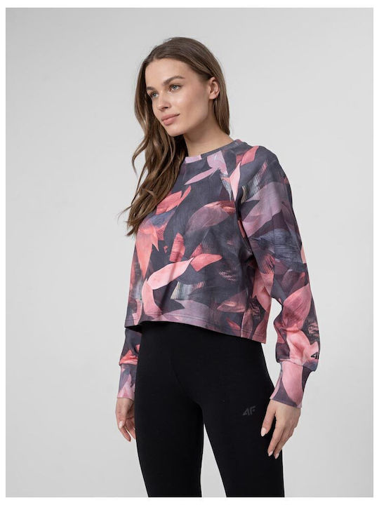 Cropped Women's Sweatshirt Multicolour