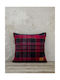 Nima Nima Zierkissen Sofa-Kissen Burgundisch 45x45cm