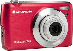 AgfaPhoto Realishot DC8200 Compact Camera 18MP 8x Optical Zoom with 2.7" Display Full HD (1080p) Red