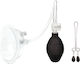Lux Fetish Deluxe Pussy Pump Vagina and Clitoral Suction Device Black