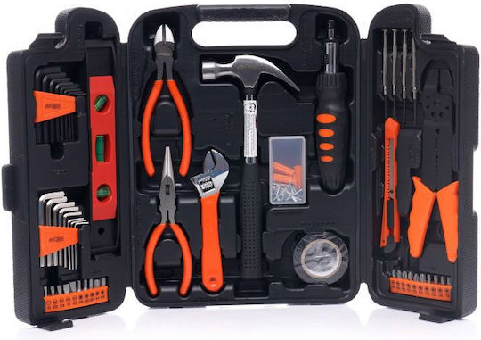 Kraft & Dele Tool Case with 129 Tools