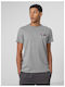 4F Herren T-Shirt Kurzarm Gray