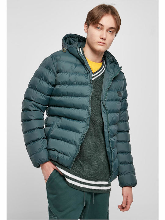 Bubble Χειμωνιάτικο Μπουφάν Puffer Bottlegreen
