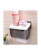 81003KSX80WH Suport de hârtie Montată pe perete Plastic Transparent
