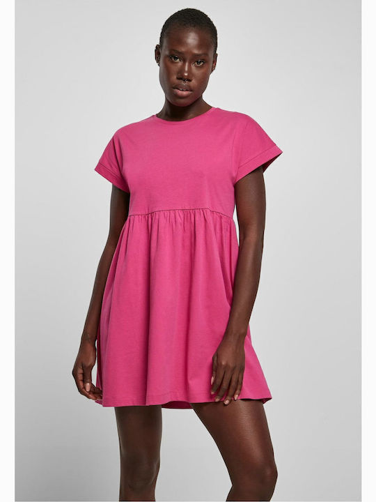 Urban Classics Sommer Mini T-Shirt Damenkleid m...