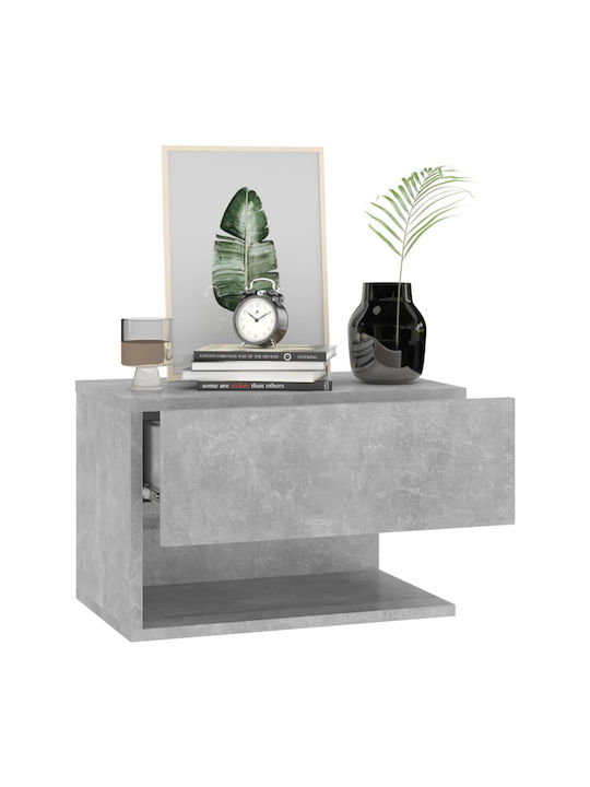 Nachttisch Grey Concrete 46x29.5x30cm