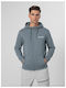Sweatshirt Für Herren Mit Kapuze Hellblau