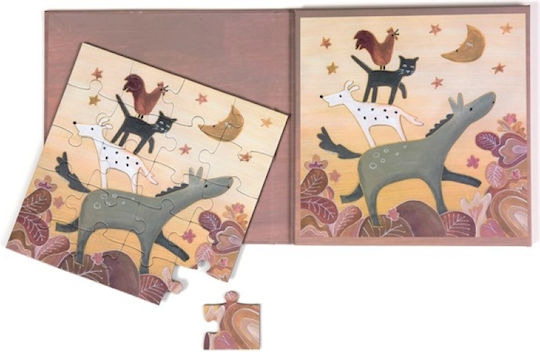 Παιδικό Puzzle Μουσικοί της Βρέμης για 3+ Ετών 40pcs Egmont