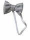 Two In A Castle Kids' Fabric Bow Tie Gray