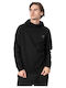 Sweatshirt mit Kapuze Schwarz