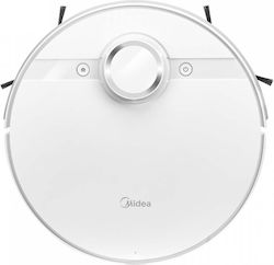 Midea M7 Robot Vacuum for Mopping & Sweeping with Mapping and Wi-Fi White
