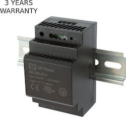XP Power Тръбнохранителен блок DRC60US24 с изход 24V и мощност 60W